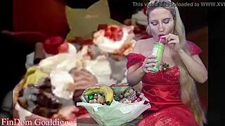 Food Porn Video in Financial Domination Style