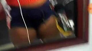 Morena dances seductively in video one