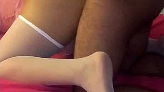 Fucking my submissive latina wife like a fuck doll