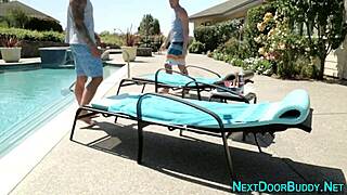 Gay Athlete Gets Cum Faced Outdoors