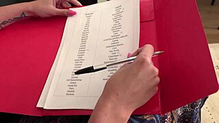 Redhead Milf Pierced Nipples Rides Two Big Fat Cocks