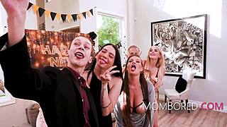 The Kinda Party Where Host Bangs Right in Front of Us