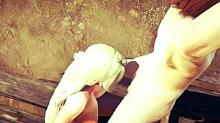 Naruto Hentai Tsunade Threesome Sucking with Creampie Finish