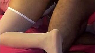 Fucking my submissive latina wife like a fuck doll