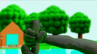 Claymation Masturbation Takes Animated Pleasure to Bold New Heights