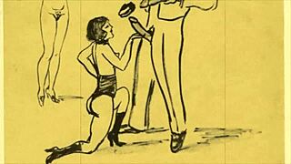 Vintage Erotic Drawings Stir Deep Nostalgia