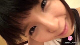 hey, check this nasty japanese babe’s intense dildo orgasm intro!