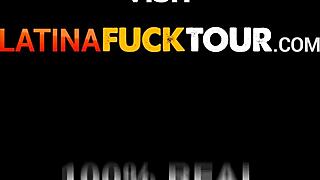 Young amateur latina experiences first-time doggystyle sex with a big dick in cowgirl riding 😍