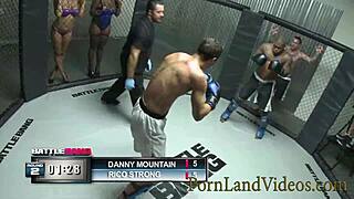 Hot Brunette Isis Love Bangs Battle Bang Winner Hard