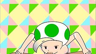 ppppu toads party with cartoon oral blowjob anime hentai sex