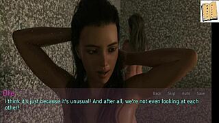 Wife and stepmother get naughty in cartoon episode 57 😏