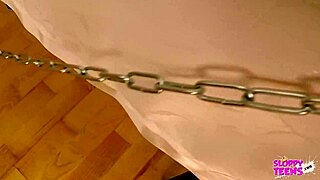 How messy can Anita Bellini get in anal slave training?