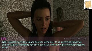 Wife and stepmother get naughty in cartoon episode 57 😏