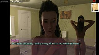 Wife and stepmother get naughty in cartoon episode 57 😏