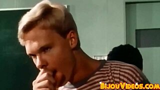 Vintage Gay Studs Fucking Bareback Until Hot Cum Explodes Everywhere