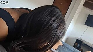 maid in tight shorts makes me horny while cleaning my house