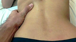 lima grey at 18 dreams of deep doggystyle penetration, grabbing it tight while bent over for creampie in peruvian teen scene.