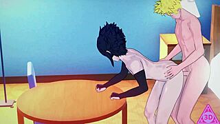 I luv watchin Naruto n Sasuke havin anal sex wit blowjob handjob cumshot in hentai