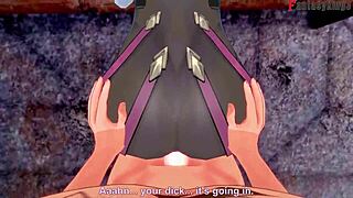 Feeling Intense Ahegao Pleasure As Kafka Fucks Hard In POV Hentai Fantasy