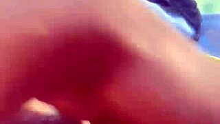 Thick prostitute in public outdoor pussy fingered to cum