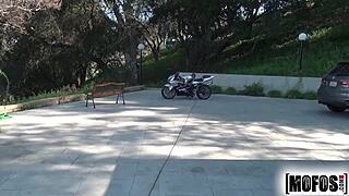 mofos com - allie james shows off her bikini body in a steamy solo session