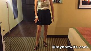 Jackie, the sweet housewife, turns into a wild whore at work. Who knew she could be so rough?