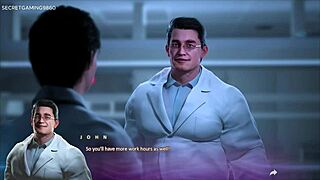 stepsis gets cum on her tight pink pussy in the game