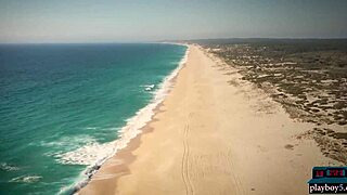 Yo, check out Indian milf Angel Constance with big natural tits going solo for Playboy outdoors.