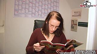 German Teen Lesbians Next Door Meet Stranger at Casting Session