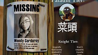 Wendy Takes A Dipper By The Pool In Blenderknight Lewdheart Parody