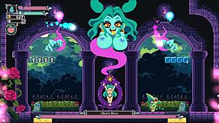 Flip Witch Pixel Hentai Game Ep 13 Features Monster Cock Titjob.