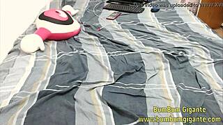 Married Woman Strips And Cums With Online Boy.