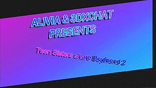 teens sharing a boyfriend in this fun game