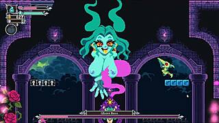 Flip Witch Pixel Hentai Game Ep 13 Features Monster Cock Titjob.