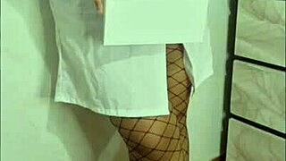 Nurse can't resist and rides patient's hard cock