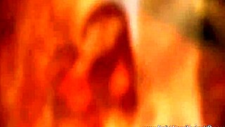 Wow! Erotic chemistry in this brunette's teasing striptease is pure fire!