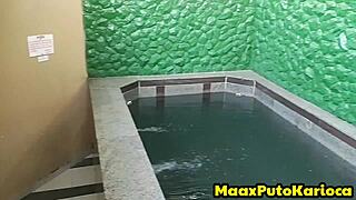 craving raw action, these brazilian guys went wild in a hotel orgy.