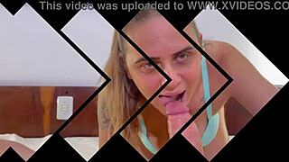 Look At That Deep Throat From The Blonde Amateur In Cachoeirinha!