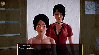 Wow, My New Family In This Anime Hentai Adventure!