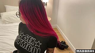 chilean bombshell with perfect ass gets attention instead of friend