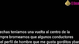 Horny trip in uber with fat milf