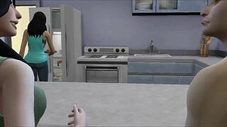 What are those stepbrothers doing behind their stepmother's back?