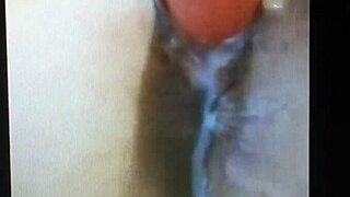 intense masturbation with dildo leads to orgasm
