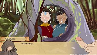 Four Elements Trainer Book 4 Love Part 63 - Zhu Li Gets Some in Cartoon Game Anime Dating Hentai