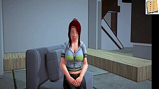 in my new family 24, the characters get into wild erotic scenes with big tits and asses