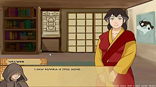 Four Elements Trainer Book 4 Love Part 63 - Zhu Li Gets Some in Cartoon Game Anime Dating Hentai