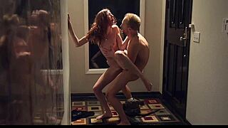 Teen With Glasses Seduces Older Man at Football Practice for Cock!