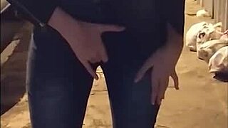 Yo, this hot Latina Melina Bloom flashes big tits and masturbates publicly on Instagram live!