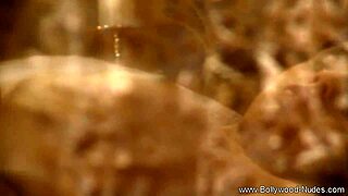 Beautiful Indian teases with a sensual striptease act