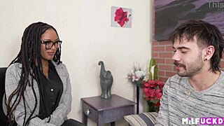 Patient Pounds Psychologist Bent Over Desk